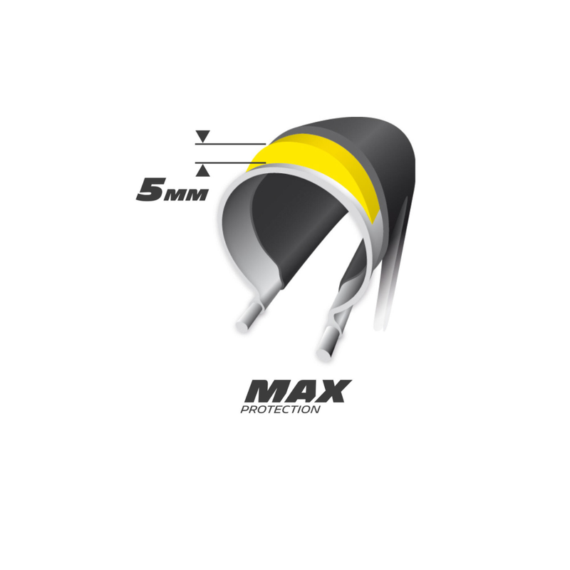 Load image into Gallery viewer, Michelin Protek Max BR Bicycle Tires – Versatile, Puncture-Resistant, Urban &amp; Trail Ride Tires with Reflective Strip, City Rubber Casing, Non-Tubeless, Multiple Sizes

