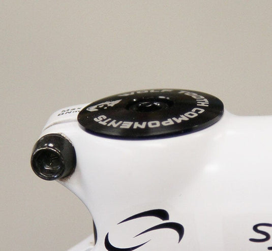 Wolf Tooth Ultralight 7075 Aluminum Stem Cap & Bolt - Raw Silver