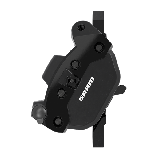 Load image into Gallery viewer, SRAM Maven Silver Disc Brake and Lever - Front, Post Mount, 950mm Hose, 4-Piston, Aluminum Lever, SS Hardware, Black, B1
