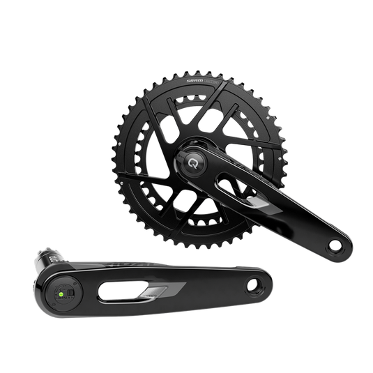 SRAM Rival 2x Powermeter E1 Power Meter Crankset, Speed: 12, Spindle: 28.99mm, BCD: Direct Mount SRAM 8 Bolt, 48/35,