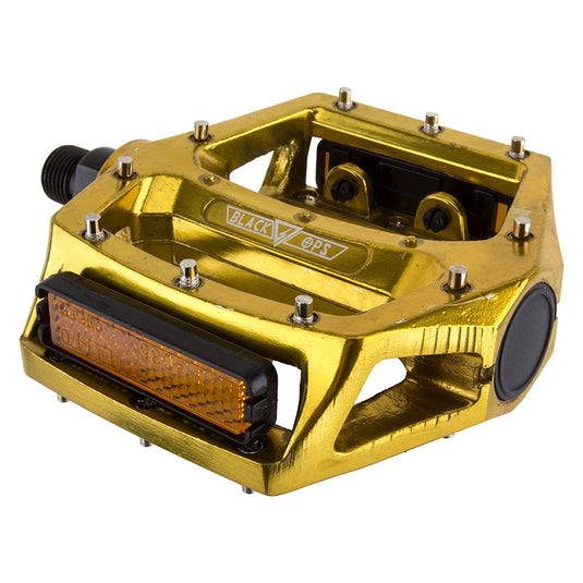 Black-Ops-Trail-Rat-Flat-Platform-Pedals-Aluminum-Chromoly-Steel-PEDL1387-Bicycle-Pedals