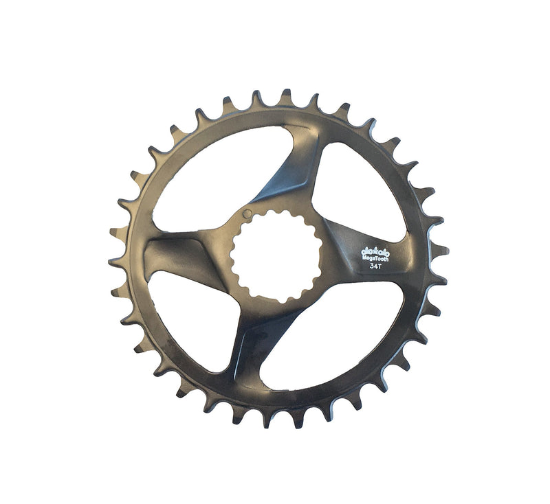 Load image into Gallery viewer, FSA Comet MegaTooth Chainring 32t Direct Mount 12-Speed Hyperglide+ Aluminum Blk
