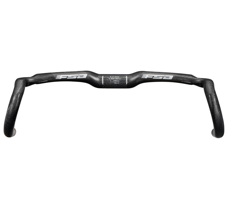 Load image into Gallery viewer, Full Speed Ahead KWing AGX Drop Handlebar 31.8mm 42cm Carbon Fiber Cyclocross
