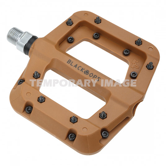 Black Ops Park Rat Nylon Platform Pedals with Steel Pins & Sealed Bearings