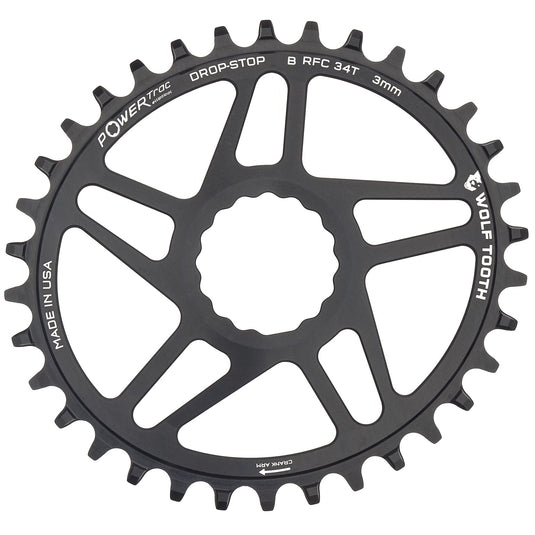 Wolf Tooth Elliptical Chainring 30t RaceFace/Easton Direct Mount 12-Speed Alloy