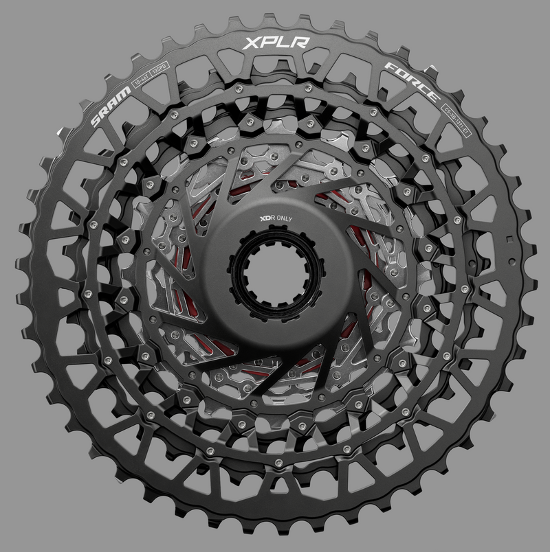 Load image into Gallery viewer, SRAM Force XPLR XG-1371 Cassette - 13-Speed, 10-46t, For XDR Driver, Silver, E1
