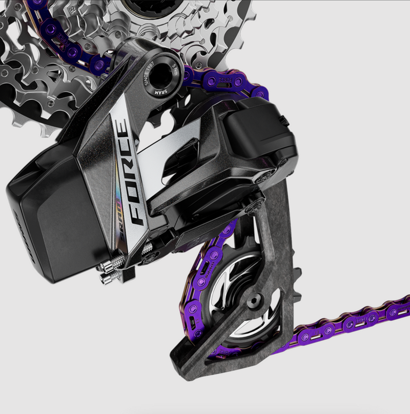 Load image into Gallery viewer, SRAM Force Flattop Chain - 12/13-Speed, 114 Links, PowerLock Connector, Purple, E1
